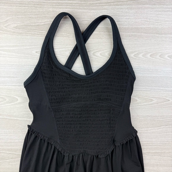 Free People Movement Smockin Hot Dress Smocked Black Size XS - Picture 11 of 16